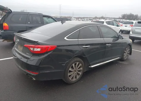2015 Hyundai Sonata Sport из США, поврежденный, VIN 5NPE34AFXFH056093